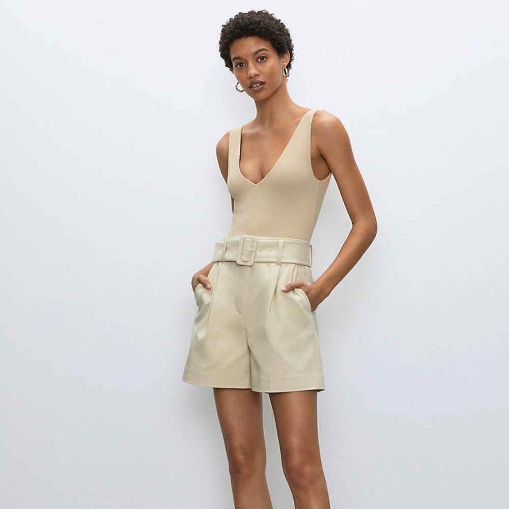 Aritzia Babaton Contour V Neck Bodysuit NWT